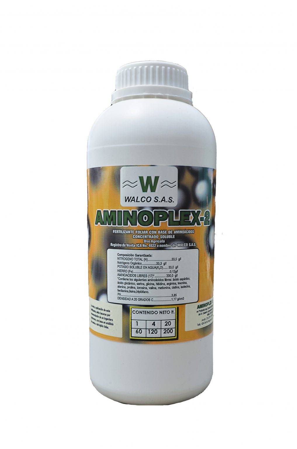 Fertilizante Orgánico Foliar Aminoplex-2