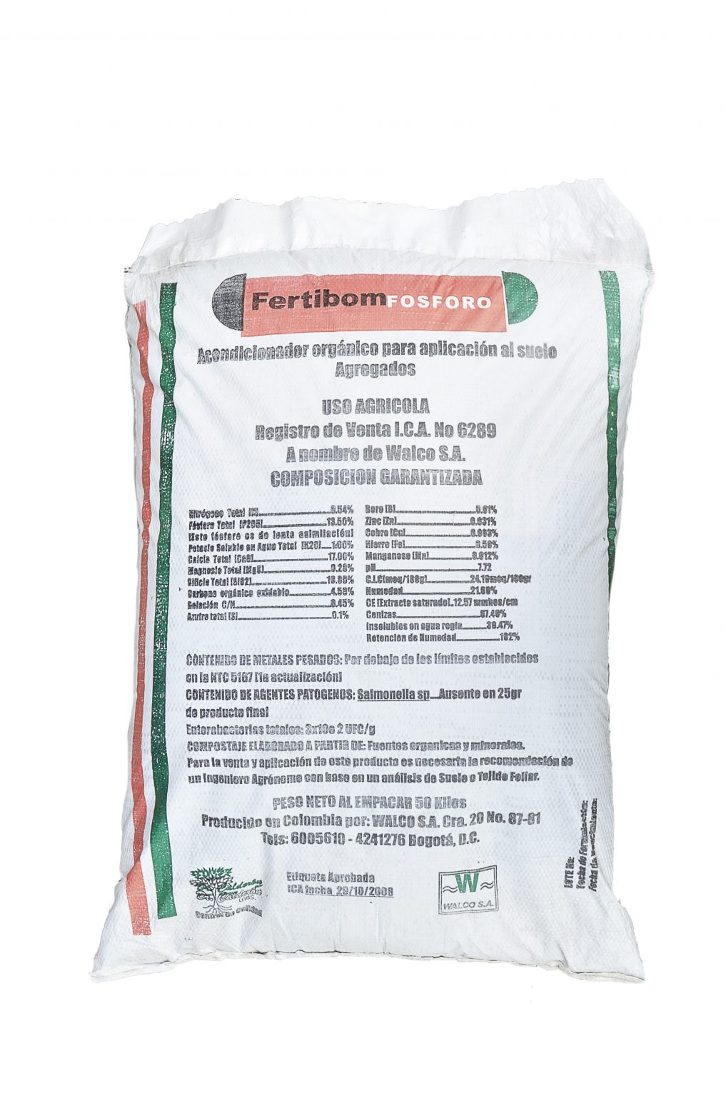 Fertilizante Fertibom Fósforo - Saco 50Kg