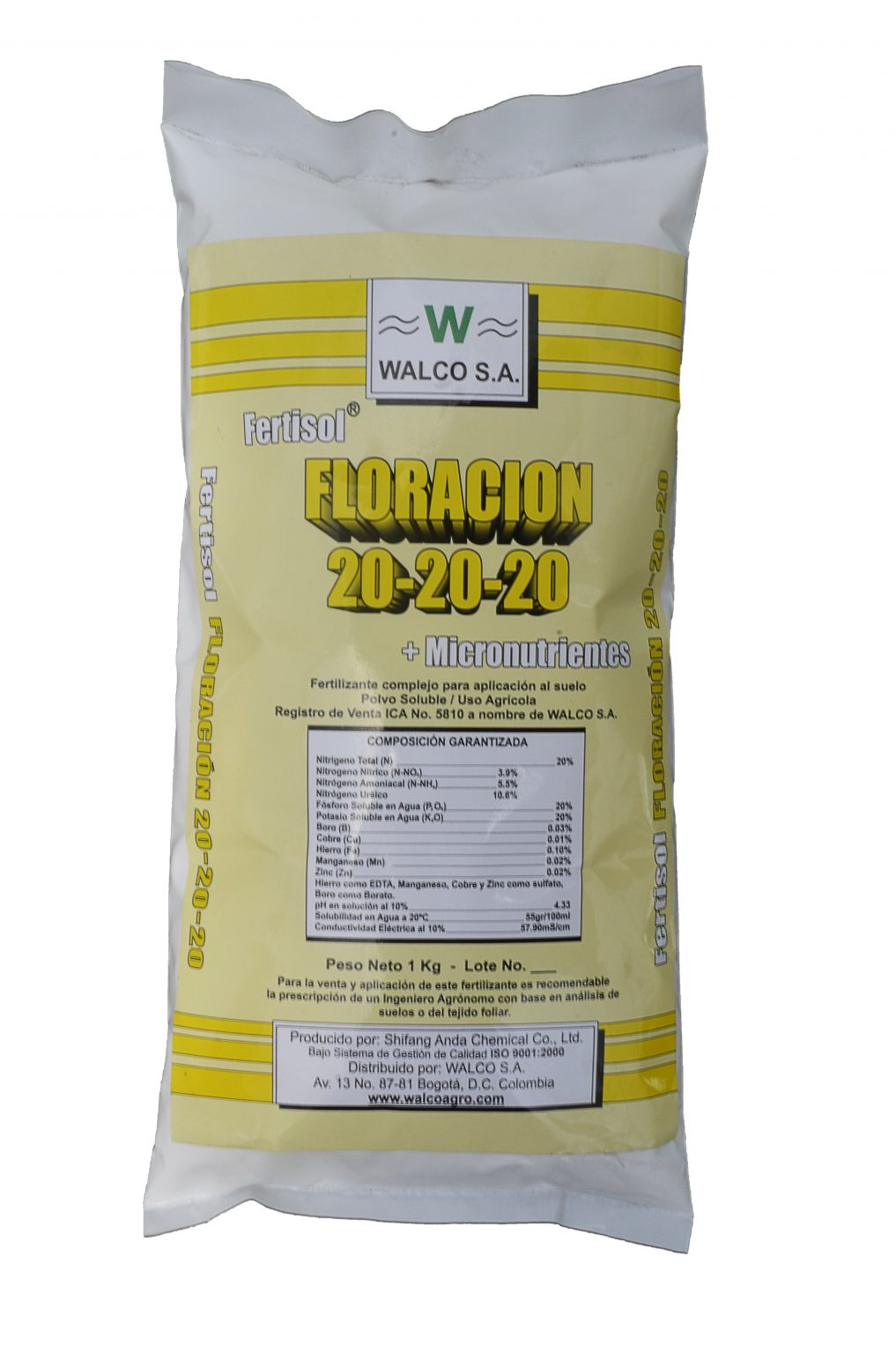 Fertilizante Fertisol Floración - Bolsa 1Kg