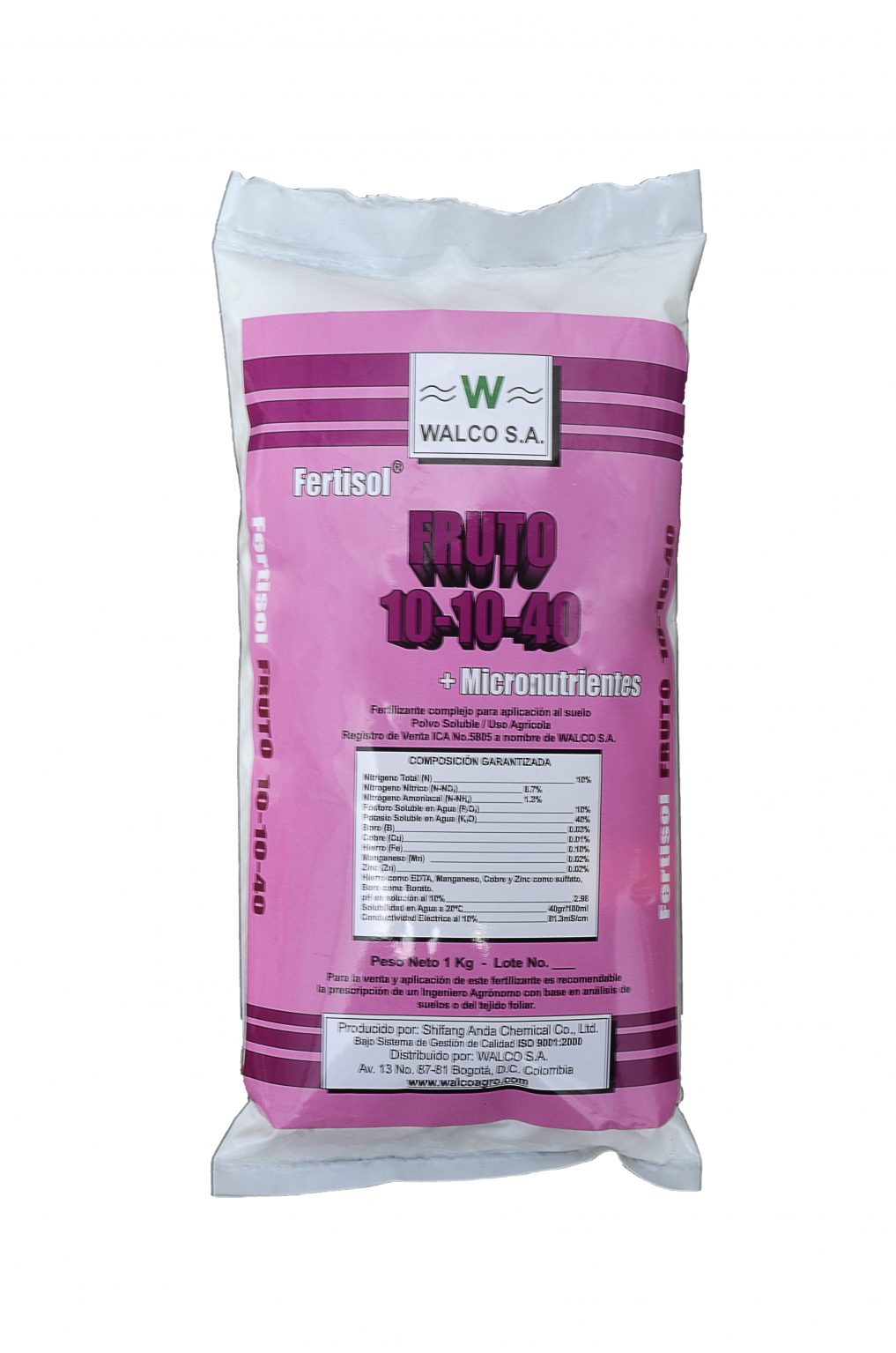 Fertilizante Fertisol Fruto - Bolsa 1Kg