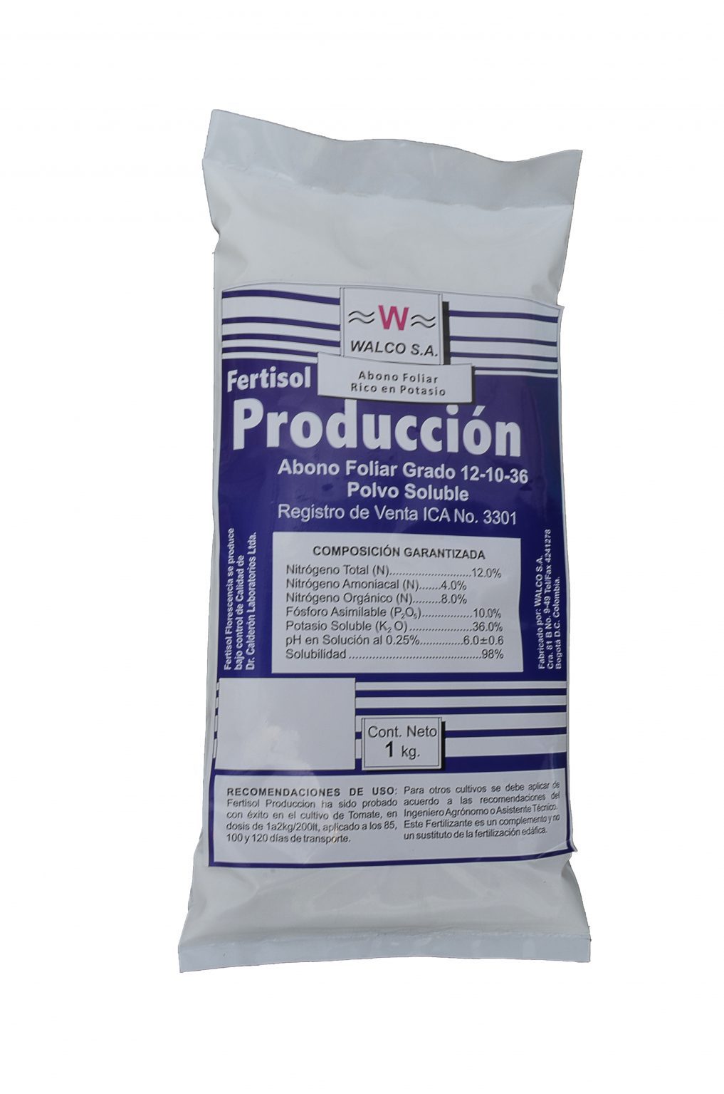 Fertilizante Fertisol Producción - Bolsa 1Kg