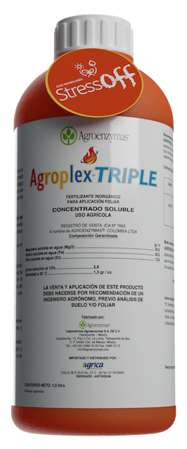 Fertilizante Foliar Agroplex Triple - 1 Litro