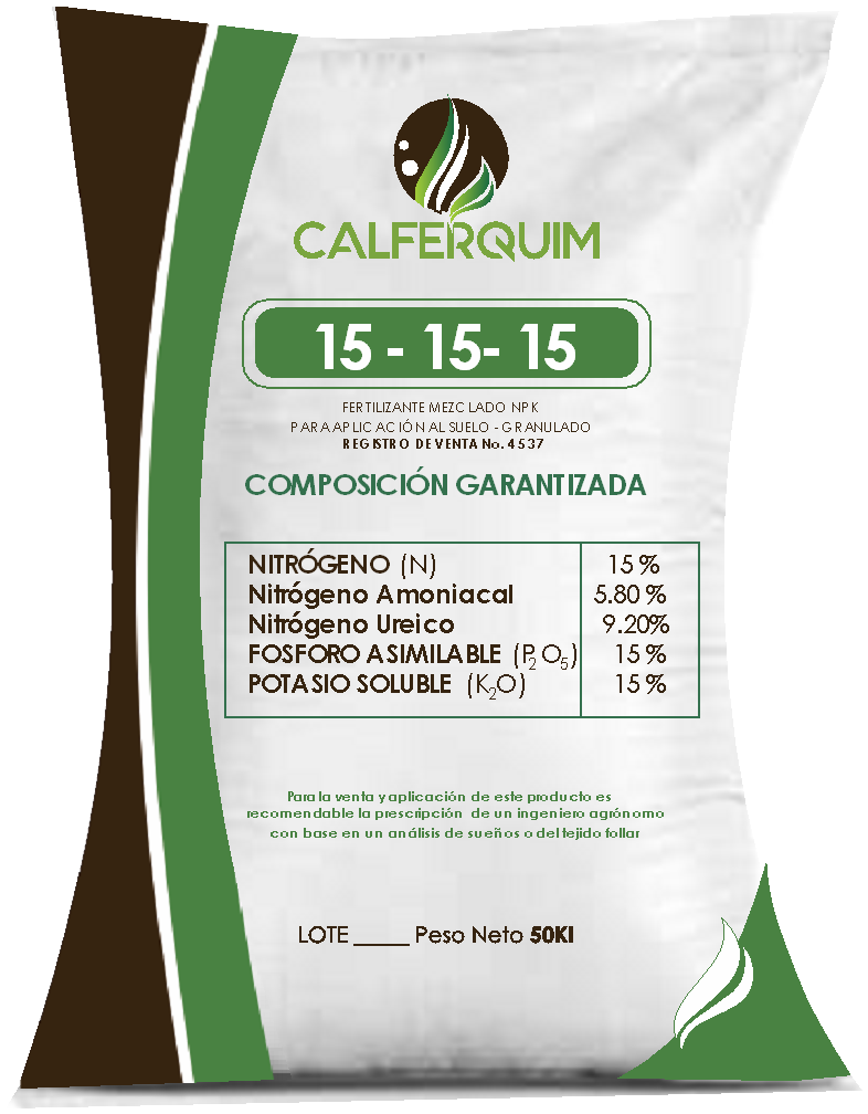 Fertilizante 15-15-15 - | Todoparacafe