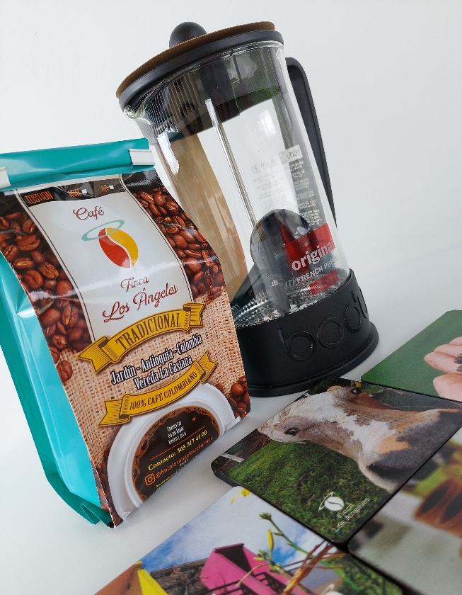 Cafetera Bodum prensa francesa - Fincas de Nicaragua Specialty Coffee
